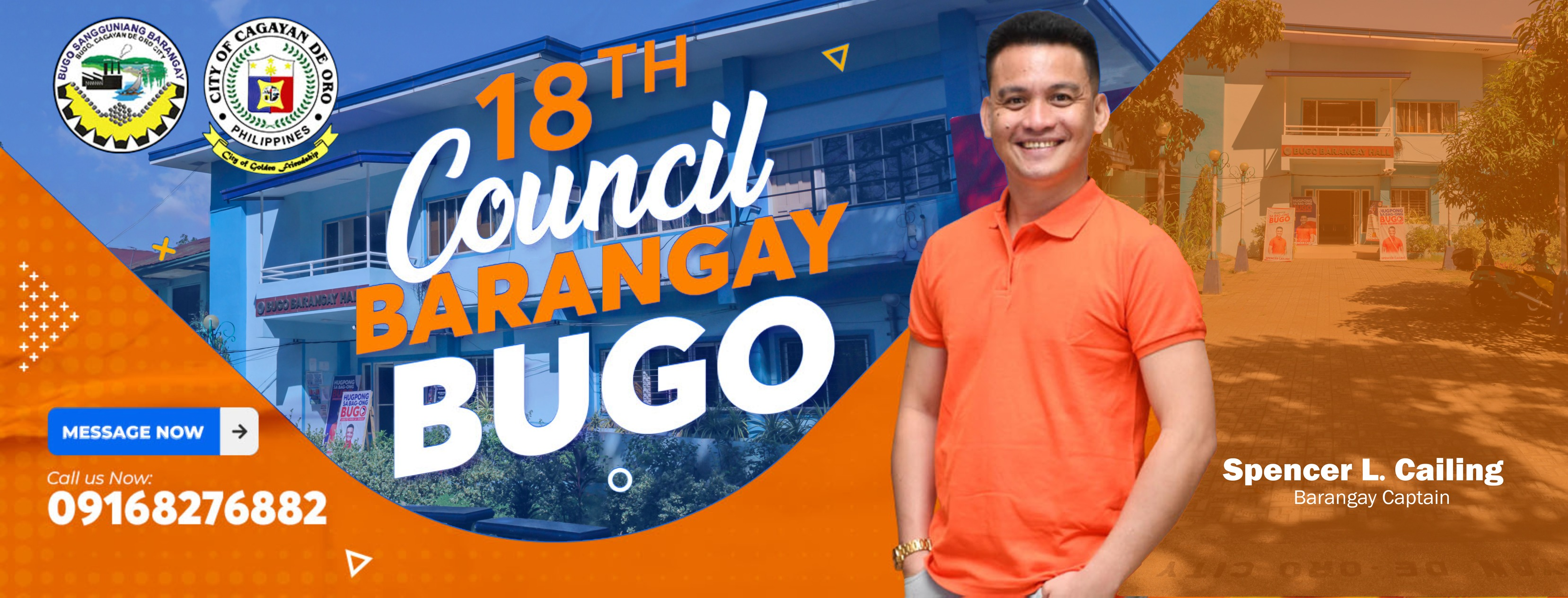 18th Barangay Council Banner